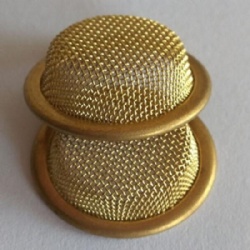 Brass Wire Mesh Filter Hat Strainer